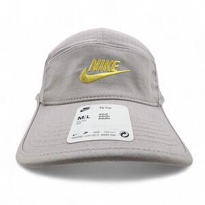 Nike Fly Hat Mens Sz M/L Futura Purple 5 Panel Unstructured‎ Running Cap NEW